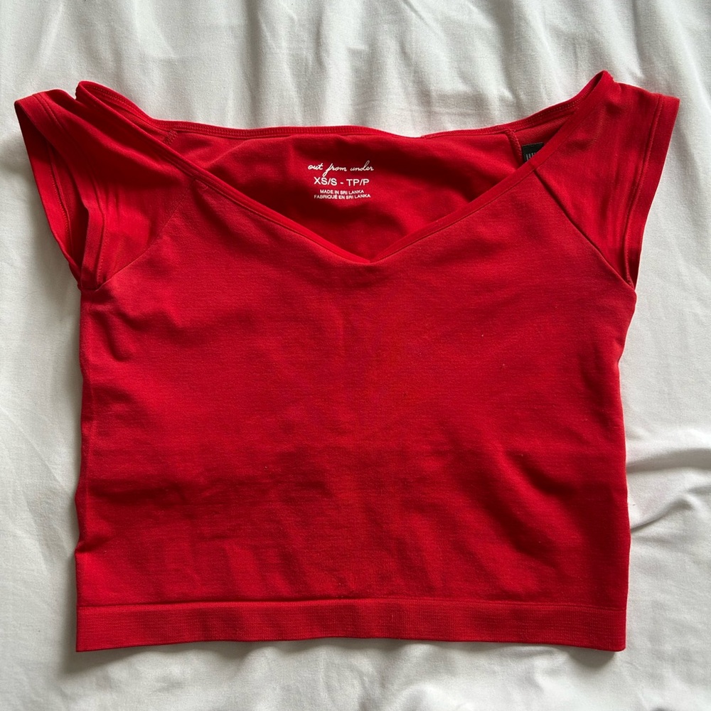 UO Out From Under Ballet Off-The-Shoulder Top
